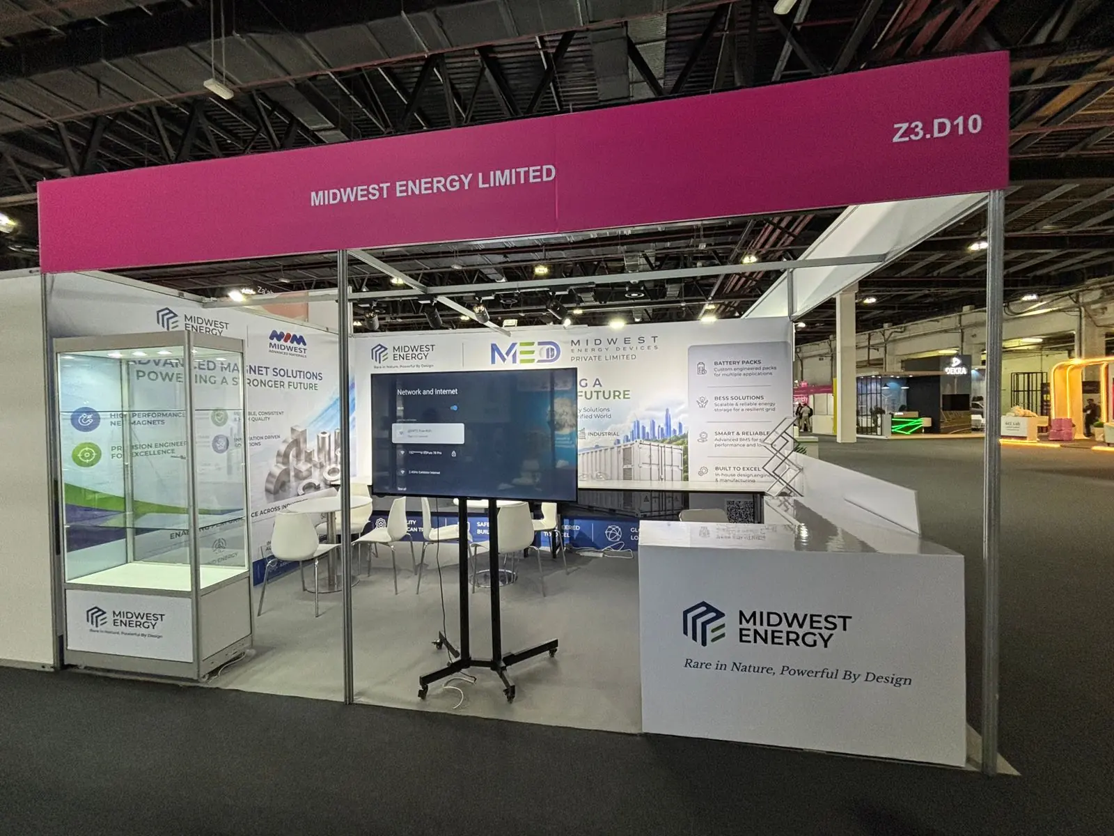 Midwest exhibition stand, Middle East Energy, Dubai 2026, 15 sqm